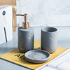 Marble Bathroom Accessory Set